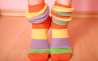 Looking sexy with respect to socks