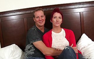 Sex crazed amateur couple are soon to border on fuck