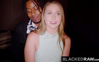 BLACKEDRAW, Naughty brunette's BBC day-dream comes true
