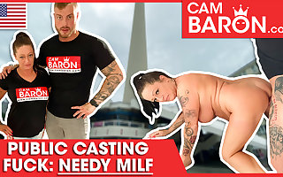 MILF Adrienne Caress finally gets fucked again! Cambaron.com