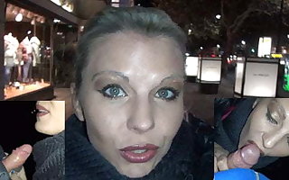 Blowjob with 2 strangers in be transferred to in the midst of Berlin