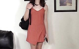 BRCC - Foremost Time On Camera! Coed Anna Gives Anal Porn Audition!