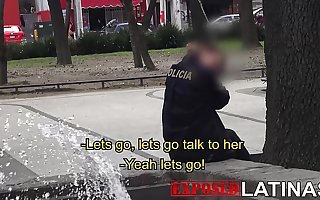 EXPOSED LATINAS Real Cop In Mexico City gets picked up and fucked on camera. SEÑORITA POLICIA