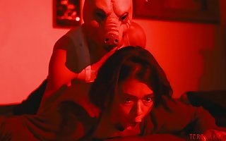 On edge babe dominated and banged unconnected with masked creep
